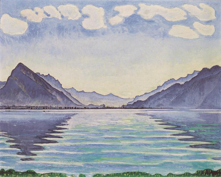 Ferdinand Hodler Lake Thun (nn03) oil painting image